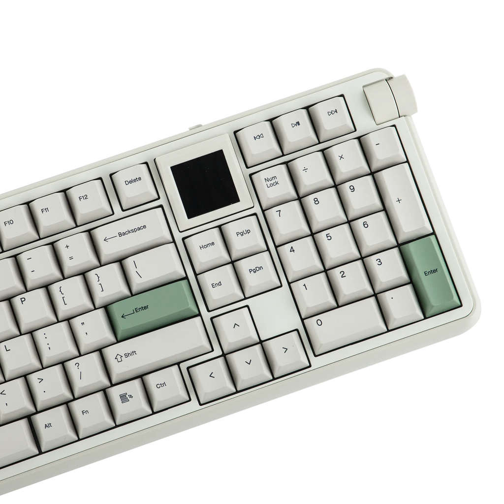 EPOMAKER RT100 PRO Full Sized ANSI US Layout Tri-mode Wireless Mechanical Gaming Keyboard with 5000mAh Battery & RGB Backlight