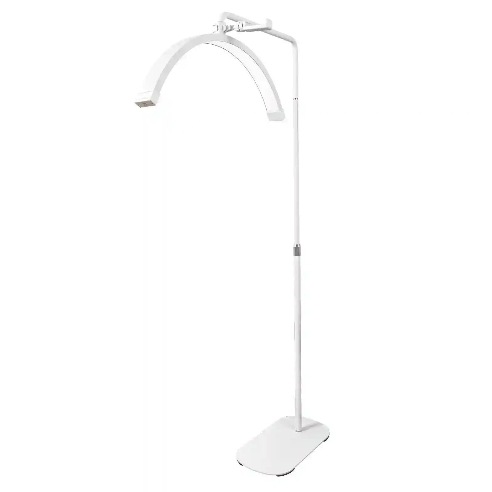 Half Moon LED Beauty Light for Lash and Nail | Adjustable 28 Inch Tidesmit Y9II White-pln 25in Tidesmit