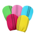 Exfoliating Bath Mitts - 2 Pack Dead Skin Remover for Shower Scrubs Treatments Pink Blue Tidesmit