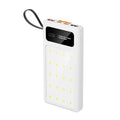 Tidesmit High Capacity Portable Charger with LED Camping Light White-20000mAh Tidesmit