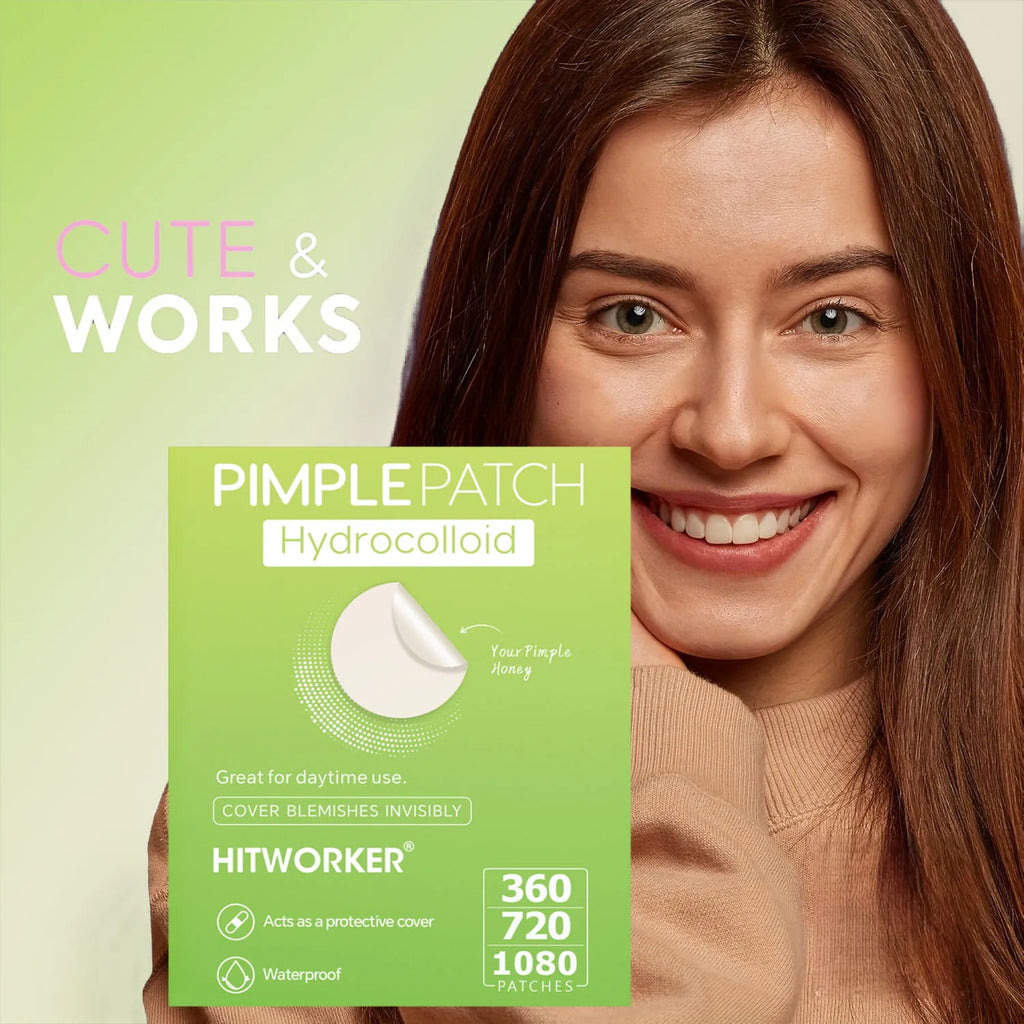 Hydrocolloid acne patch facial cleansing care essence, tool accessory, invisible and waterproof, suitable for all skin types