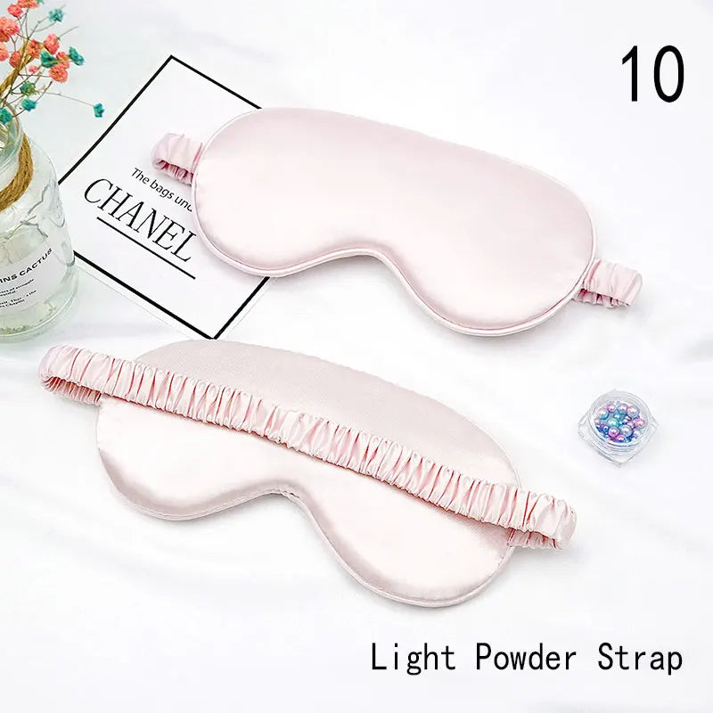 Imitated Silk Eye Mask for Sleeping Breathable Eyeshade Cover Sleeping Mask for Travel Nap Soft Comfort Blindfold Night Eyepatch