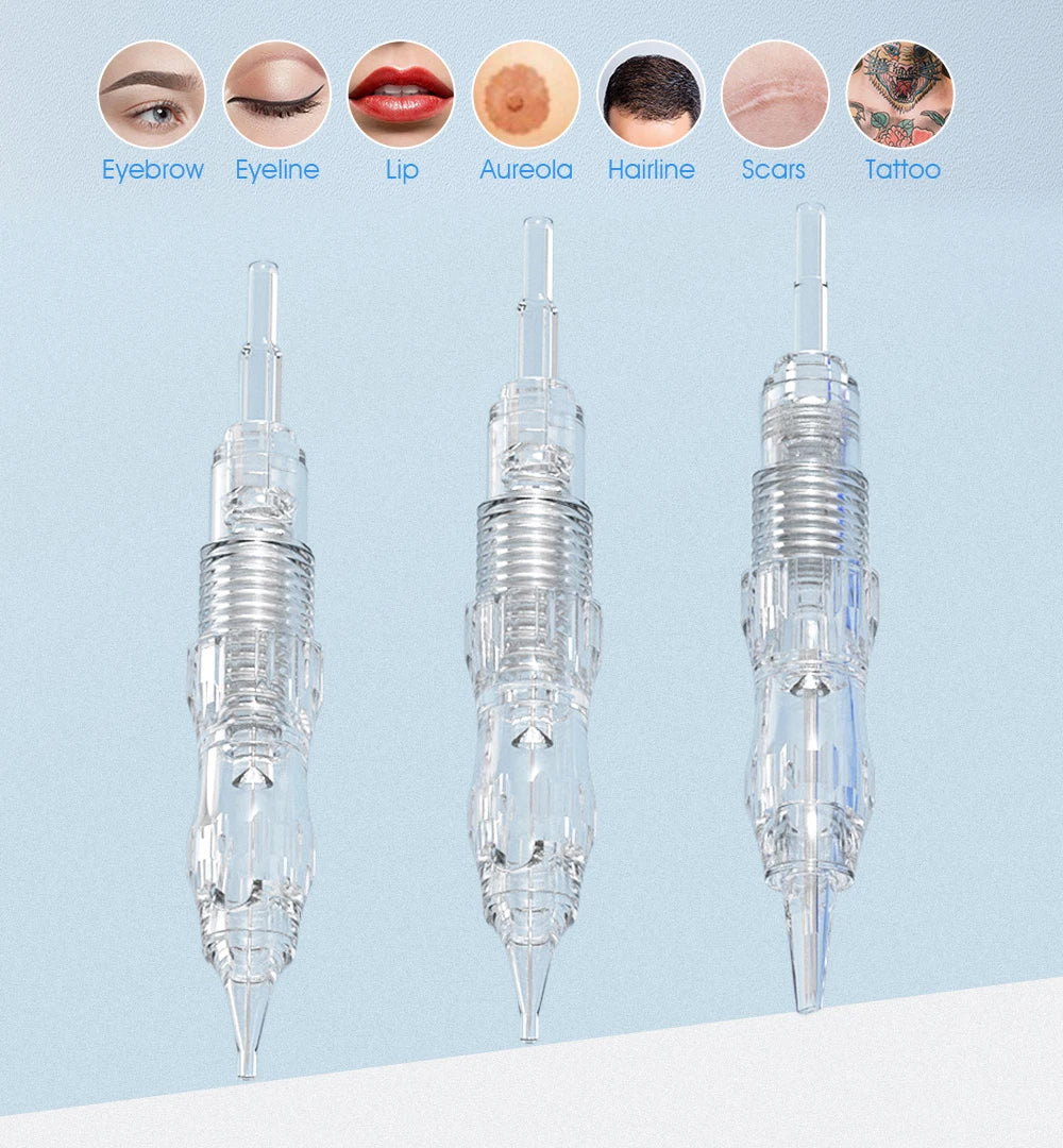 Permanent Makeup Tattoo Cartridges - Professional Rotary PMU Needles Permanent Makeup Machines Tidesmit