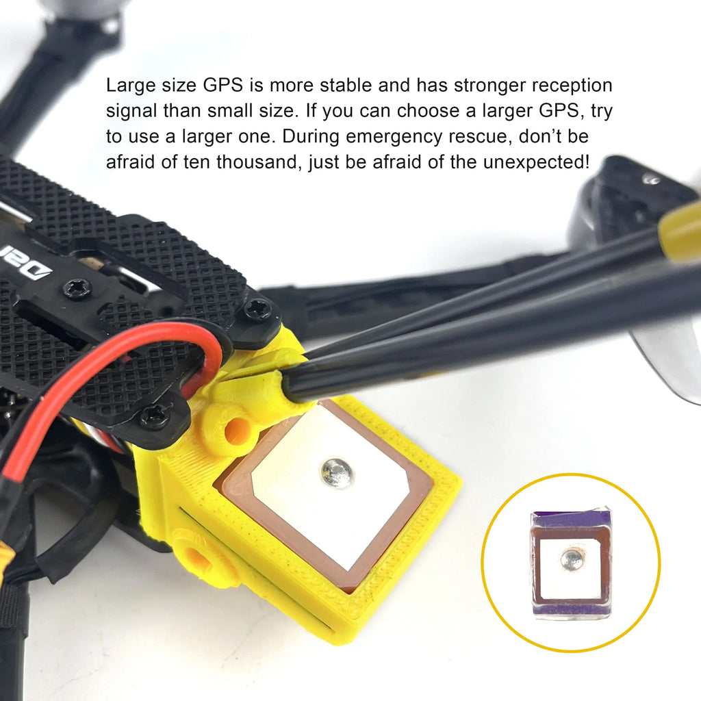 FoldApe4 Folding FPV Drone - 4-Inch Long Range Quadcopter BNF Tidesmit