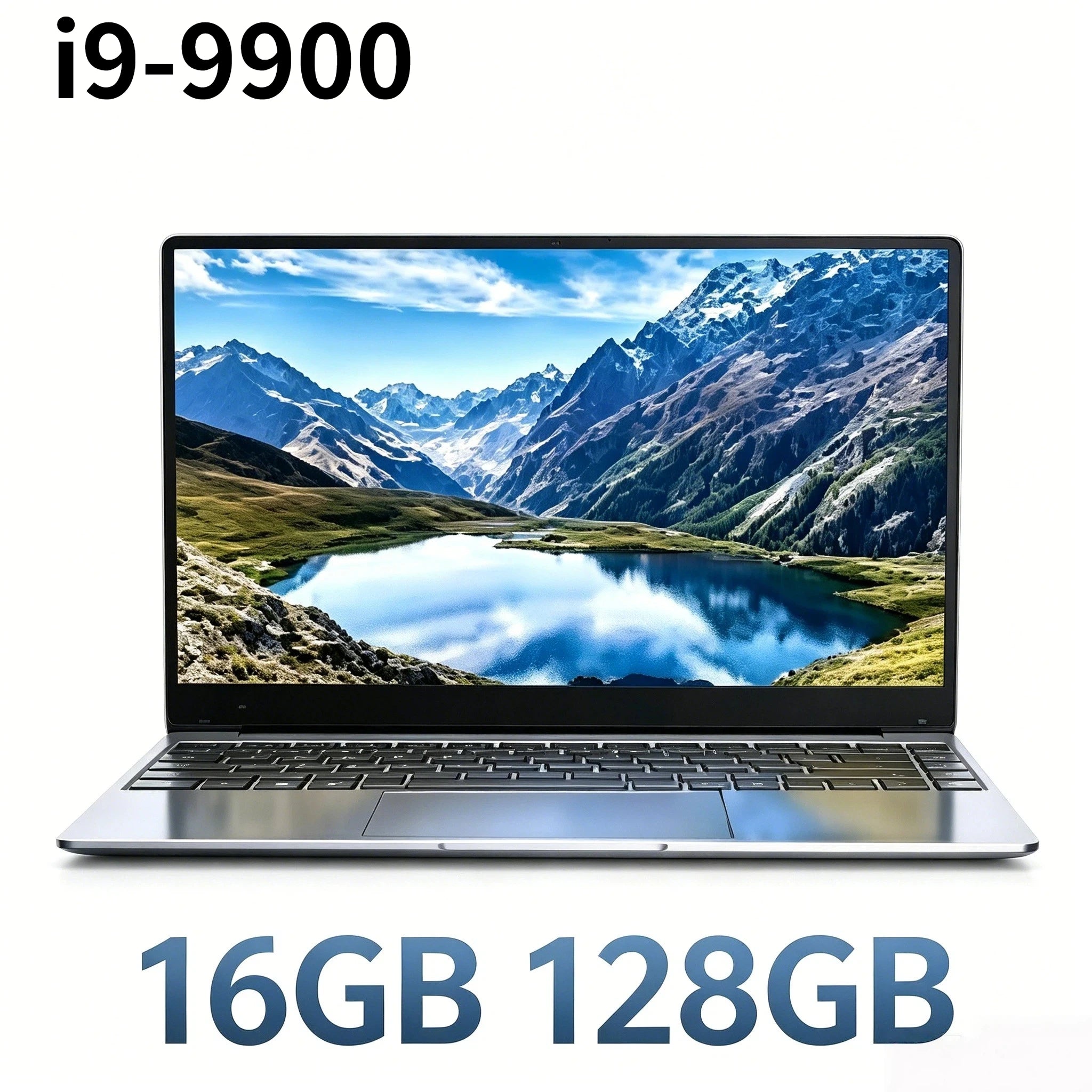 Gaming Gamer Office 2026 NEW 14.1 Inch Ultra Slim Laptop Intel Core i9 9900 32GB RAM 2TB SSD Windows 11 Notebook 1920x1080 Pro