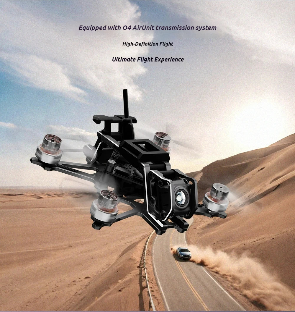 Draknight O4 4K Micro FPV Drone - 2 Inch Freestyle Quadcopter Tidesmit