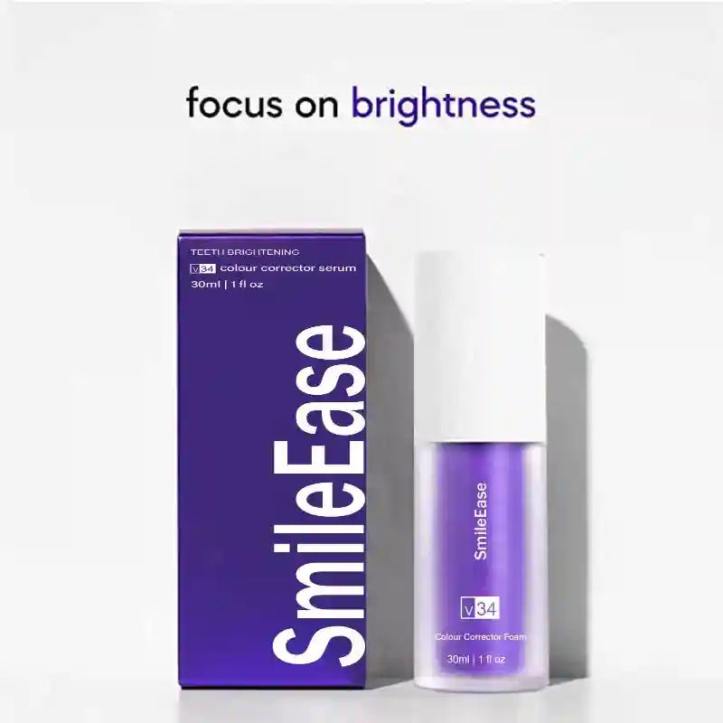 Tidesmit 45ml Smilekit purple tooth mousse for tartar removal and teeth whitening oral hygiene routine