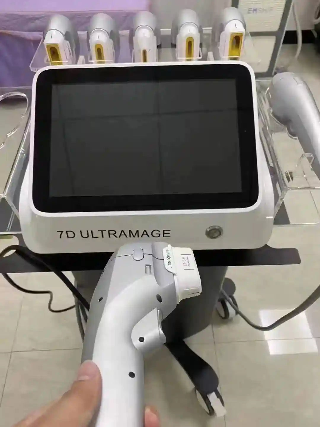 7D HIFU Skin Tightening Machine for Facial Lifting | Tidesmit Eye Massage Instrument 110V Tidesmit