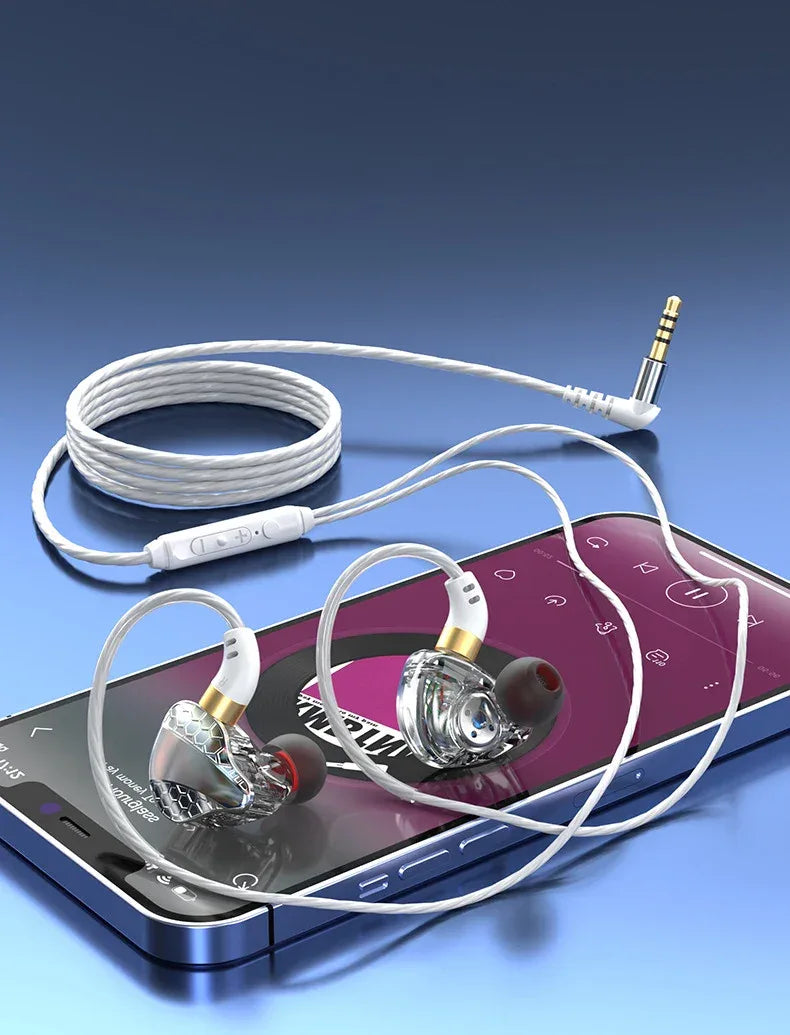 Wired Headphones 3.5mm with Mic | Hi-Fi Stereo Sound | Tidesmit S18 Tidesmit
