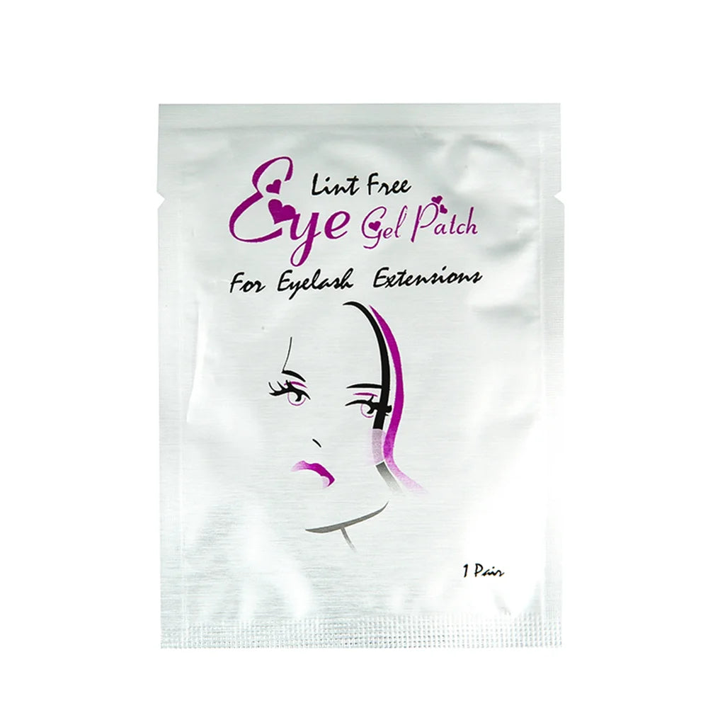 Tidesmit 50 pairs lint free hydrogel under eye patches for eyelash extension application detail view