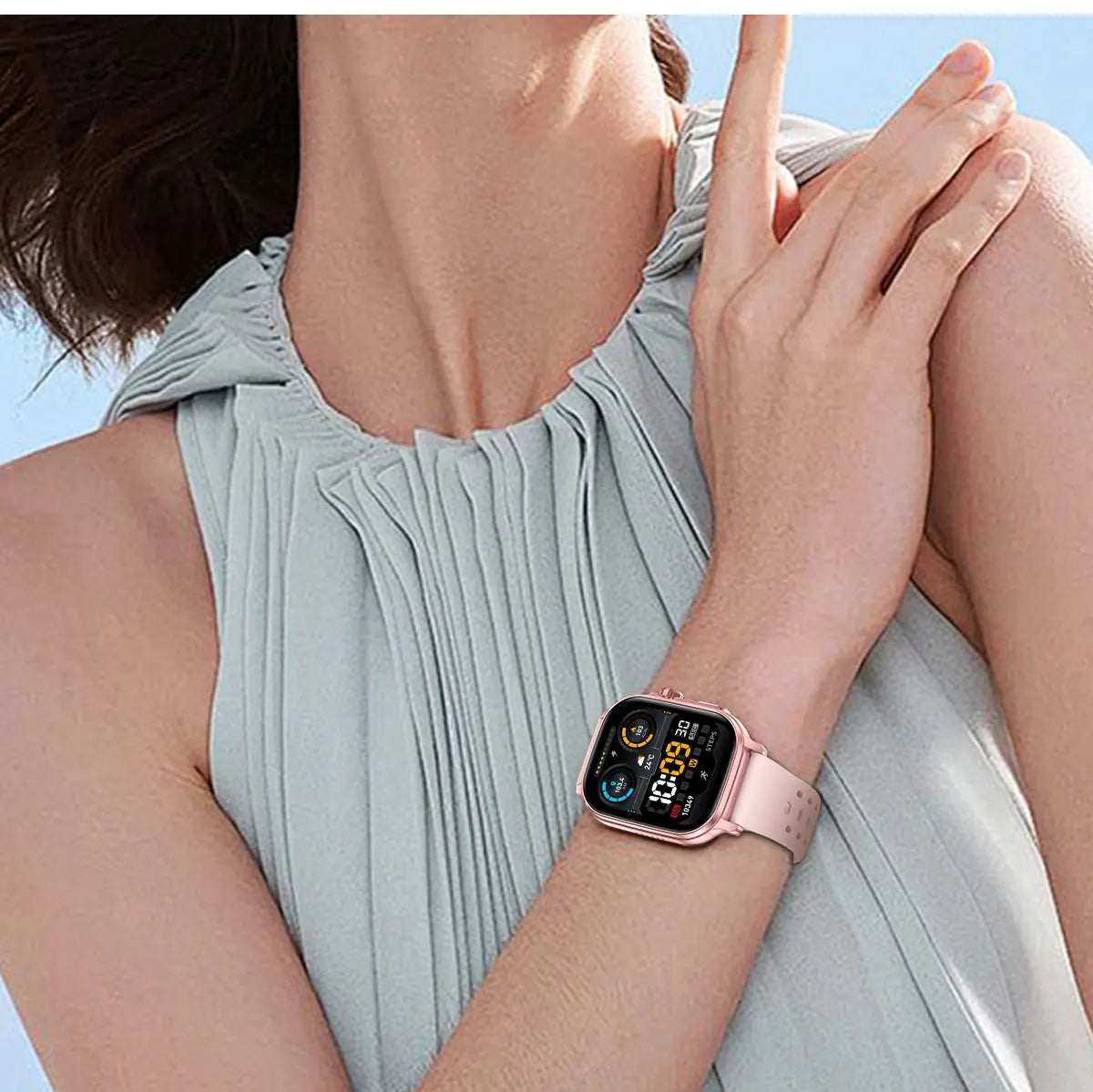 2026 new men's and women's smartwatches, fitness trackers,wireless calling, IPX8 waterproof, activity pedometers, birthday gifts