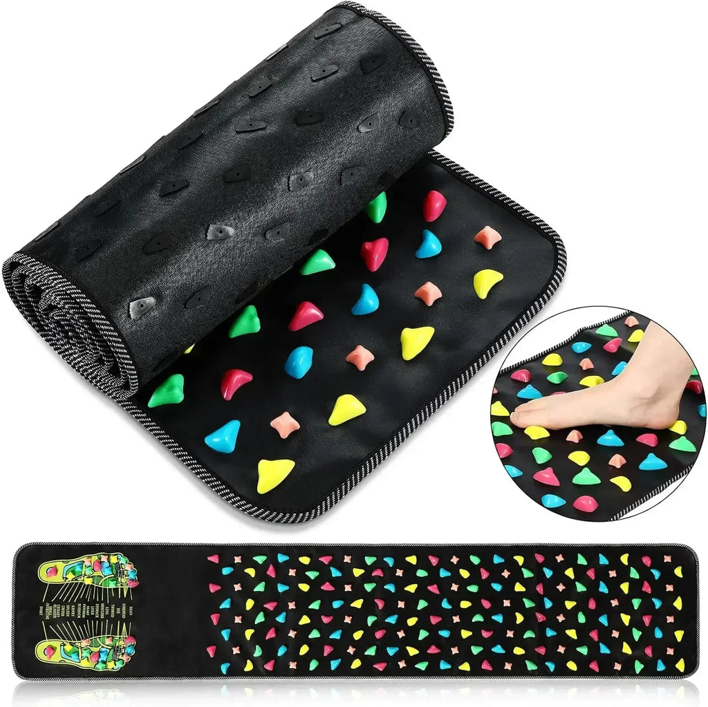 Foot Massage Mat - Acupressure Reflexology Pad for Home Wellness Relaxation Treatment Tidesmit