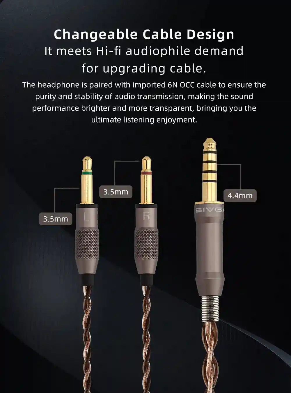 SIVGA P2 Pro Planar Magnetic Headphones | Open Back Walnut Wood Tidesmit