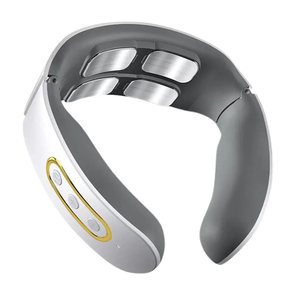 Wireless Neck and Shoulder Massager - Heated TENS Relaxation Therapy Relaxation Treatment Tidesmit