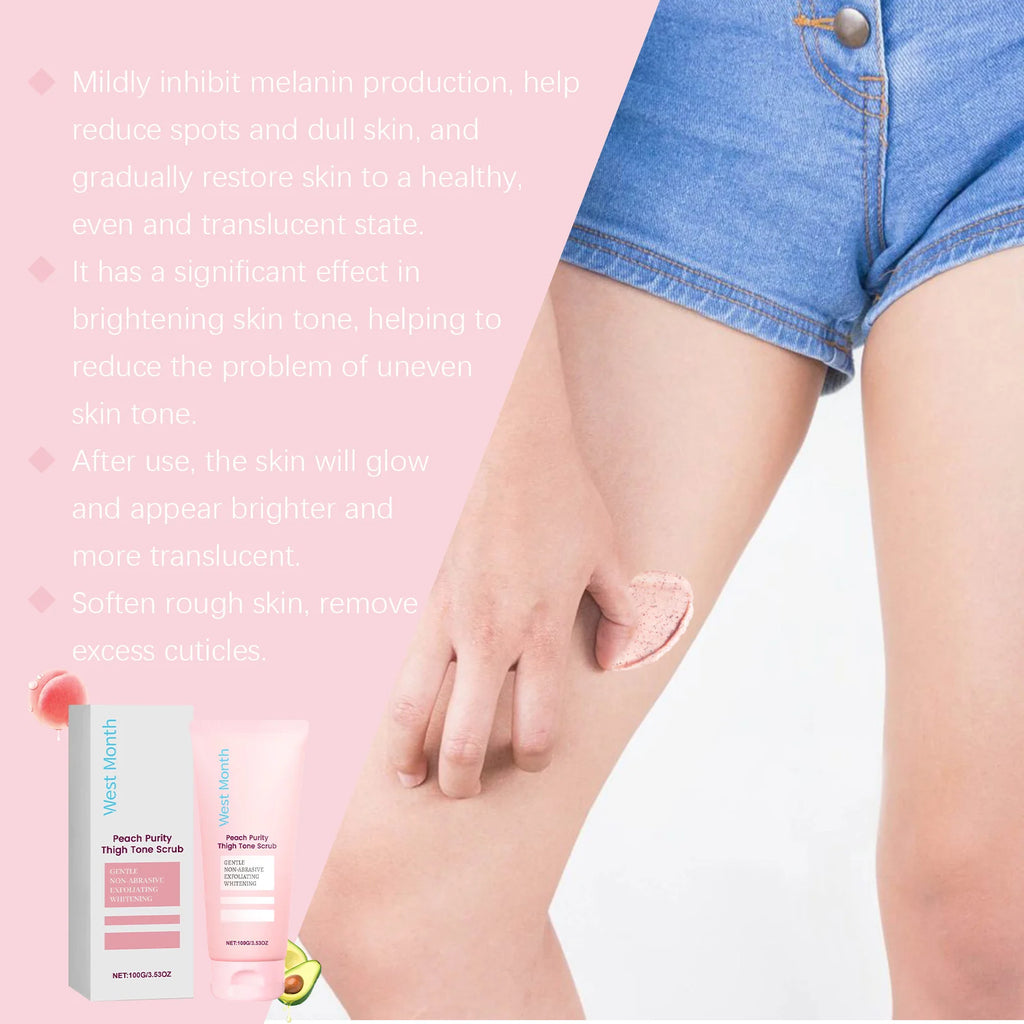 Whitening Body Scrub 100g - Professional Exfoliation for Radiant Skin Scrubs Treatments Tidesmit