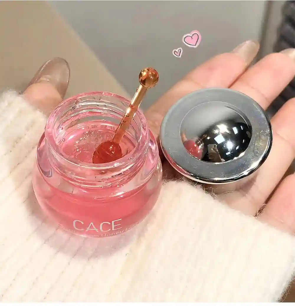 Peach Honey Lip Oil | Moisturizing Plumping Gloss - Tidesmit Lip Care Tidesmit