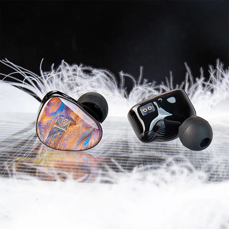 Dual Dynamic Driver IEM Earphones with Detachable Cable Tidesmit