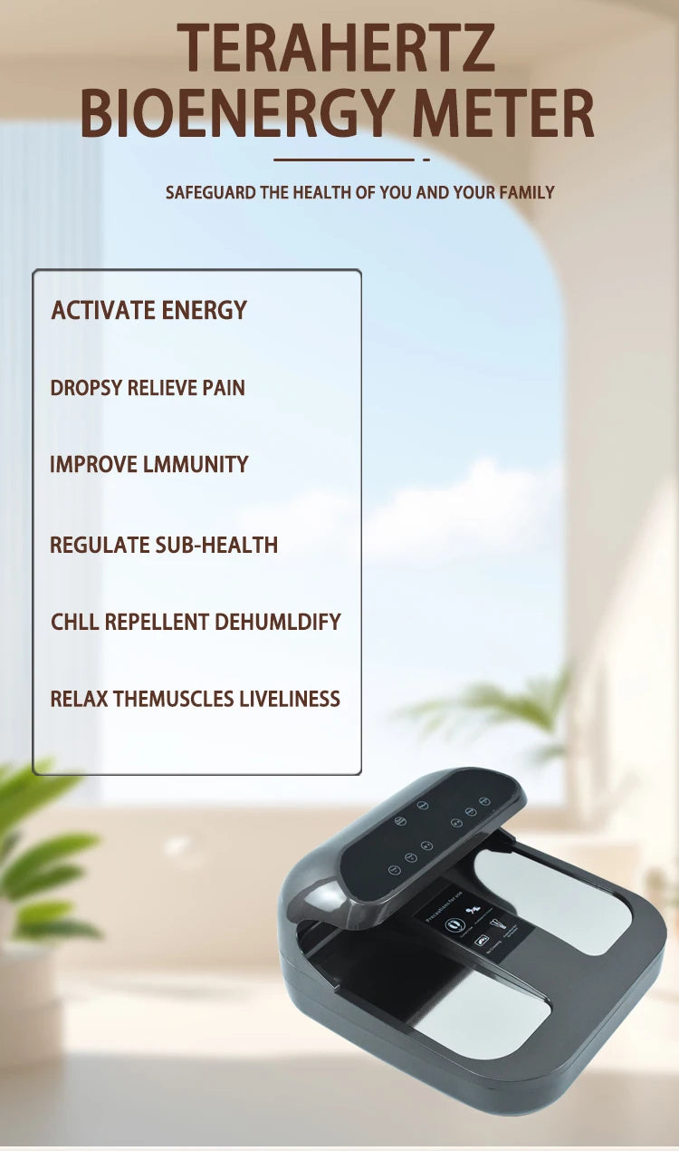 Terahertz Foot Massager: Light Wave Therapy Device for Pain Relief Relaxation Treatment Tidesmit