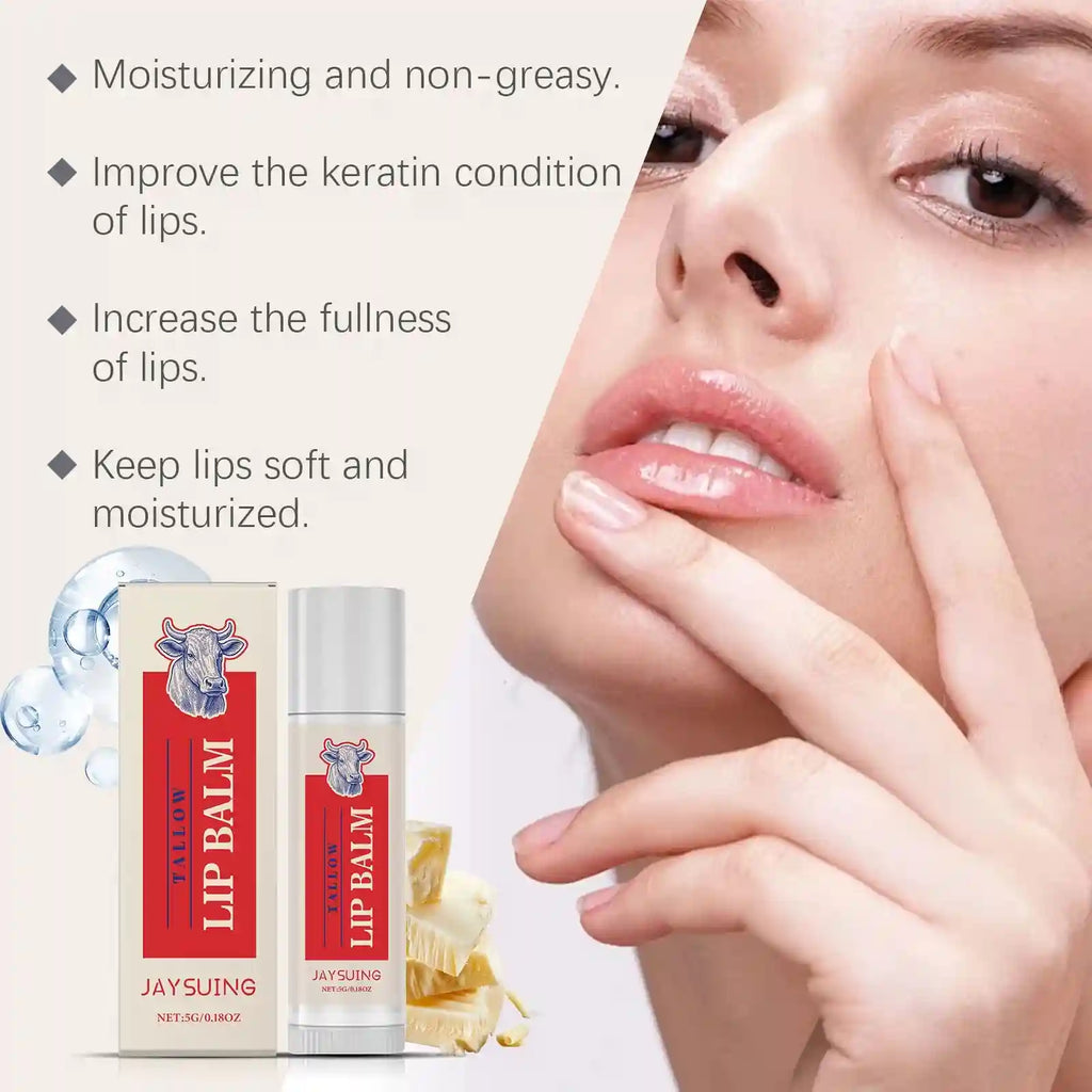 Tallow Lip Balm for Deep Hydration | Nourishing Lip Treatment 5g Lip Care Tidesmit