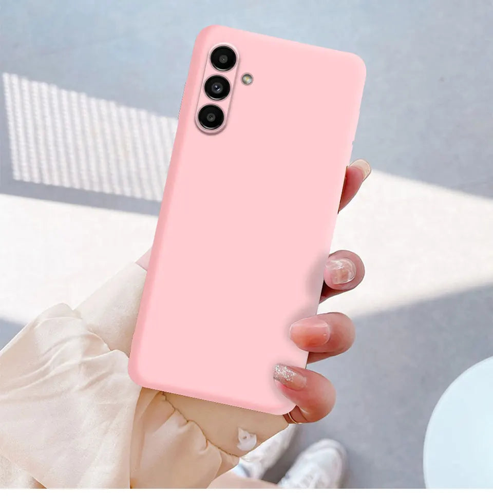 Samsung Galaxy A55 Silicone Case - Slim Shock-Absorbing Cover Tidesmit