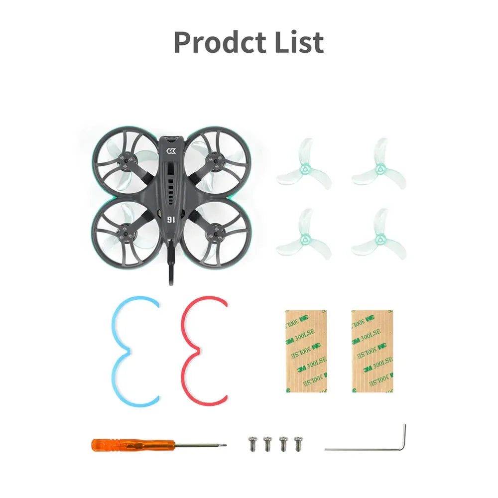1.6 Inch Tiny Whoop FPV Drone | ELRS & TBS Nano RX | Tidesmit Tidesmit