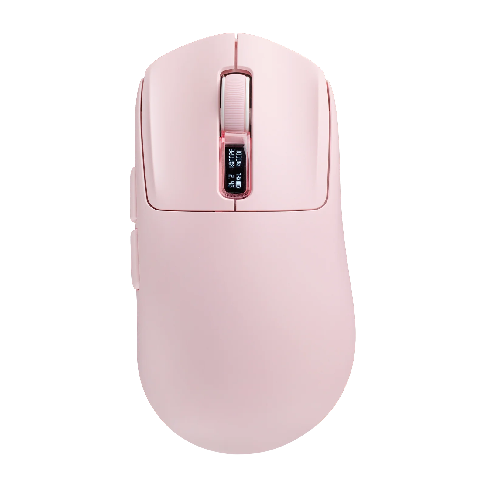 EPOMAKER NEX Lite Wireless Gaming Mouse Wired/Bluetooth/2.4Ghz Ergonomic PAW3311 Sensor Mouse with Dual-Screen for PC/Mac/Linux