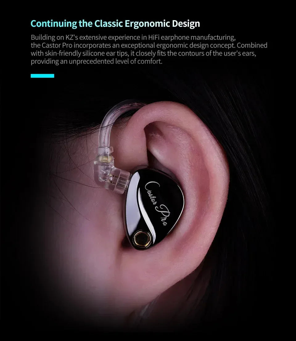 Tidesmit Dual Dynamic Driver Hi-Fi Wired In-Ear Monitors Tidesmit