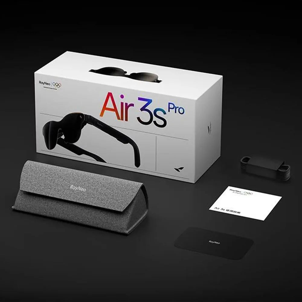 RayNeo Air 3S Pro AR Glasses: 1200nits Micro OLED Spatial Visuals RayNeo Air 3S Pro Tidesmit