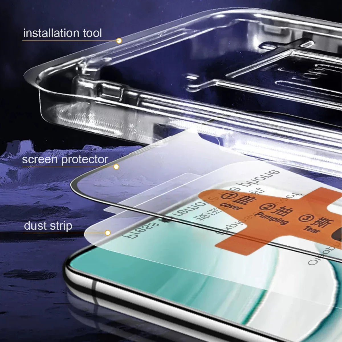 Oppo A6 Pro Screen Protector 2 Pack - 9H Tempered Glass Tidesmit
