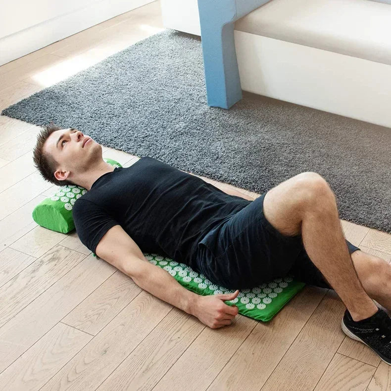1PC/SET Massager Cushion Acupressure Mat Pillow Relieve Stress Back Pain Massage for Acupuncture Yoga Muscle Relaxation