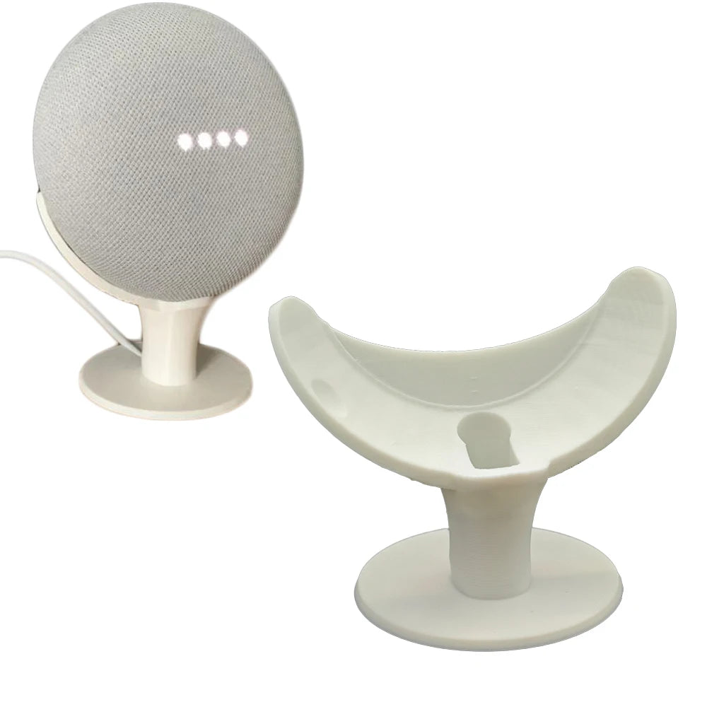 Google Nest Mini Desktop Stand & Wall Mount - Ergonomic Audio Accessory Tidesmit