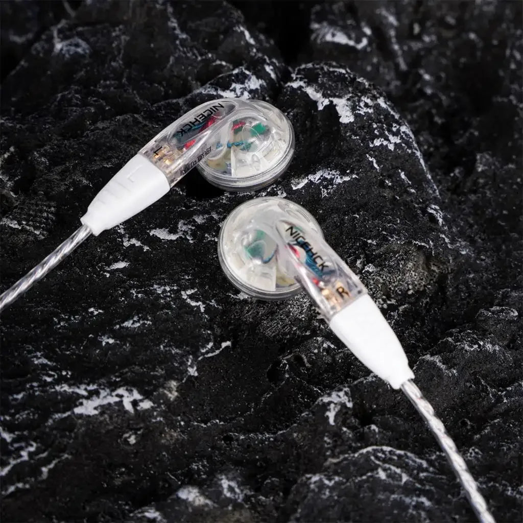 HiFi Wired Earbuds, 14.8mm Dynamic Driver, Detachable Cable - Tidesmit Tidesmit