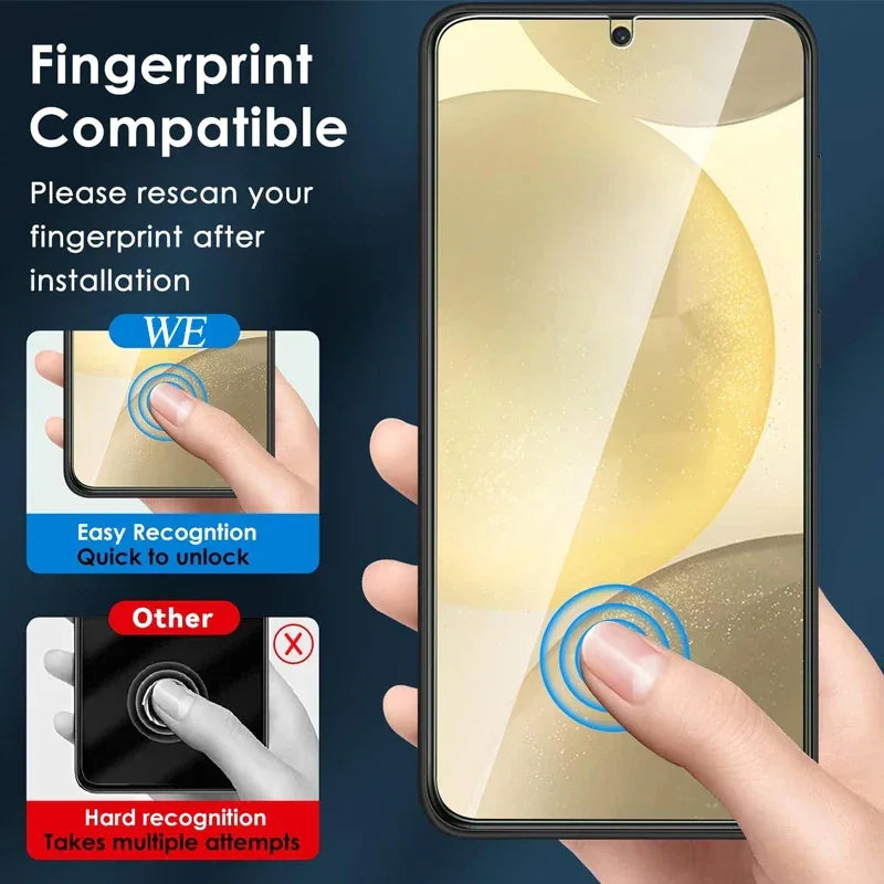 Samsung Galaxy Screen Protector, 2 Pack Tempered Glass 9H Hardness Bundle Tidesmit