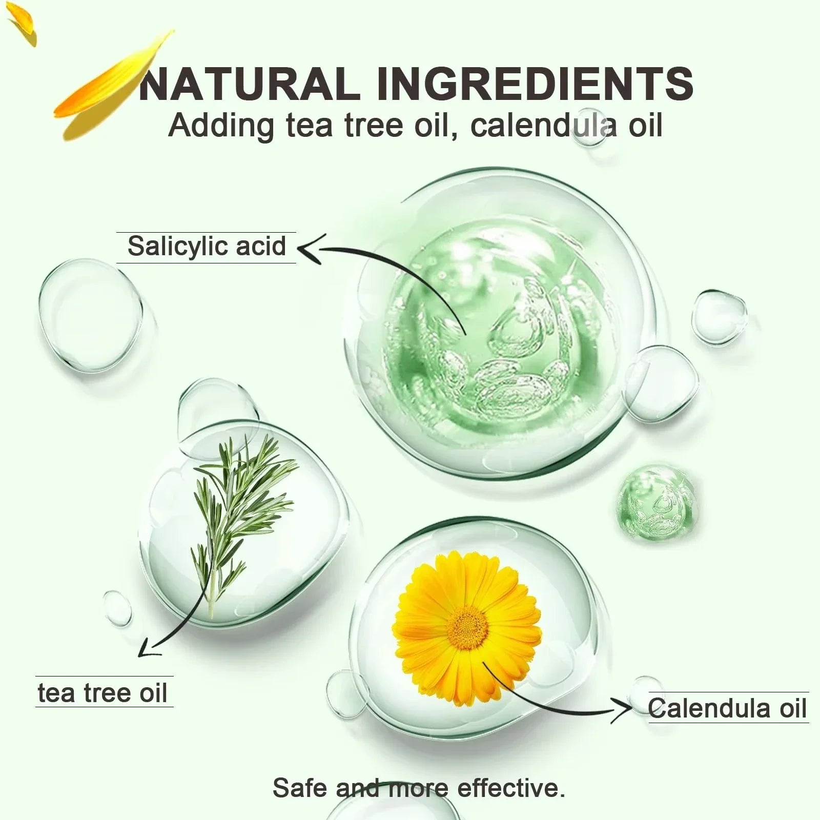 360/720/1080 Tea Tree Oil Acne Patch - Effectively removes acne patches, alcohol free, odorless, suitable for all skin types