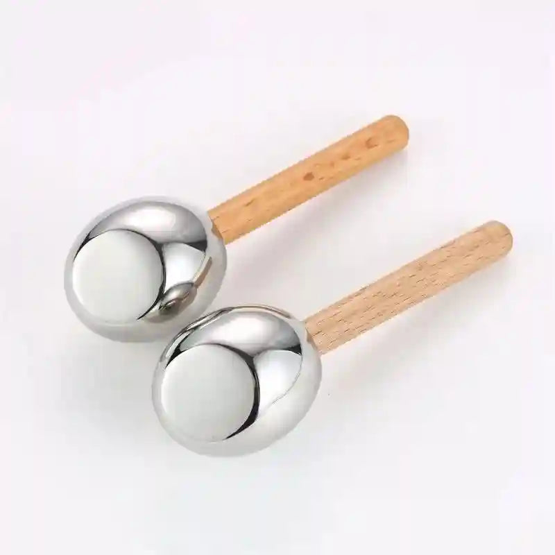 Eye Massage Instrument Stainless Steel Hot Cold Therapy Tool - 14.4cm Eye Massage Instrument Tidesmit