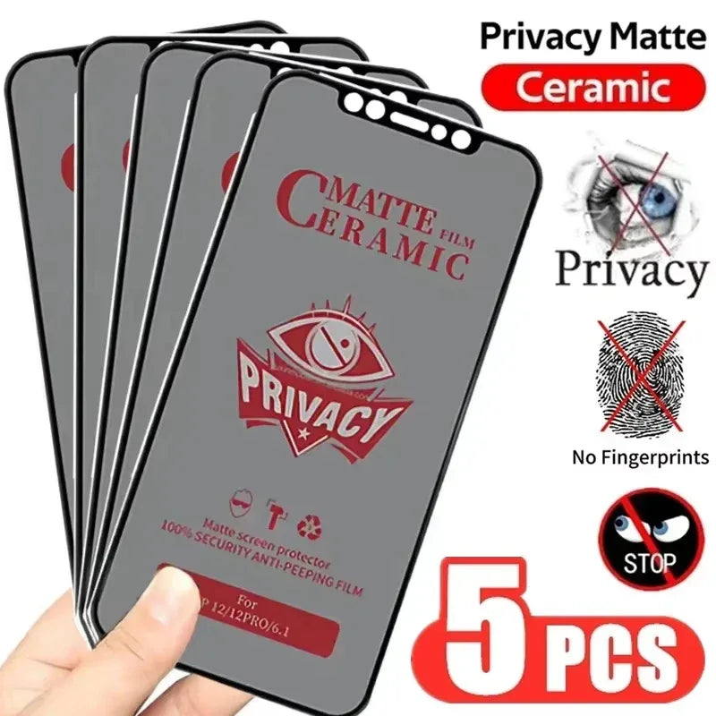 Privacy Screen Protector for iPhone | Anti-Spy Matte Film by Tidesmit Tidesmit