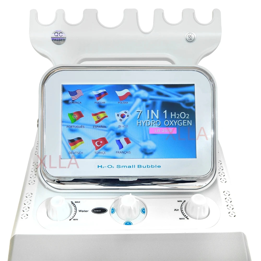 7-in-1 Hydro Dermabrasion Machine | Professional Facial Cleansing System Body Shaping Massage Equipment Tidesmit