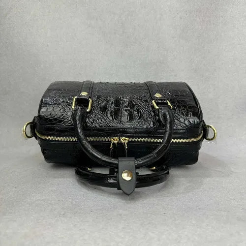2025 New Skull Crocodile Leather Women's Handbag Genuine Leather Lady Shoulder Bag Large Capacity Bag For Woman 45