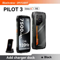 Blackview OSCAL PILOT 3 5G mobile phones AI Rugged Smartphone MTK 6300, 6.78" 2.4K Display 120Hz, 12GB 256GB, 7500Amh Phones