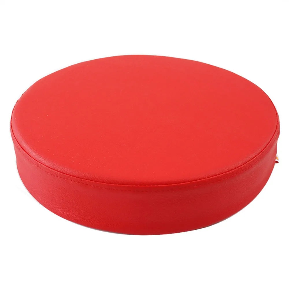 Simple Japanese Style Leather Round Cushion Thicken Soft Floor Cushion Waterproof Meditation Window Pillow for Home