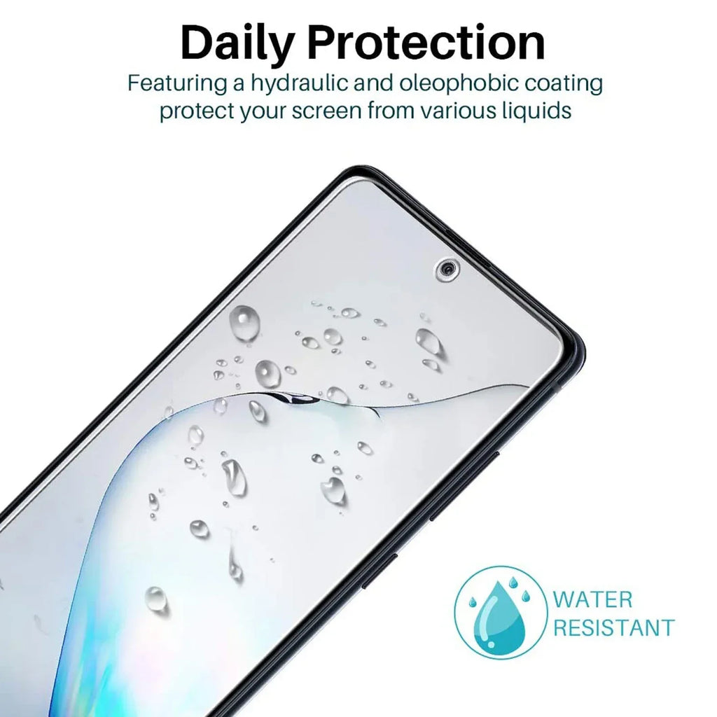 Samsung Galaxy Note 10 Lite Tempered Glass Screen Protector - 9H Hardness Tidesmit