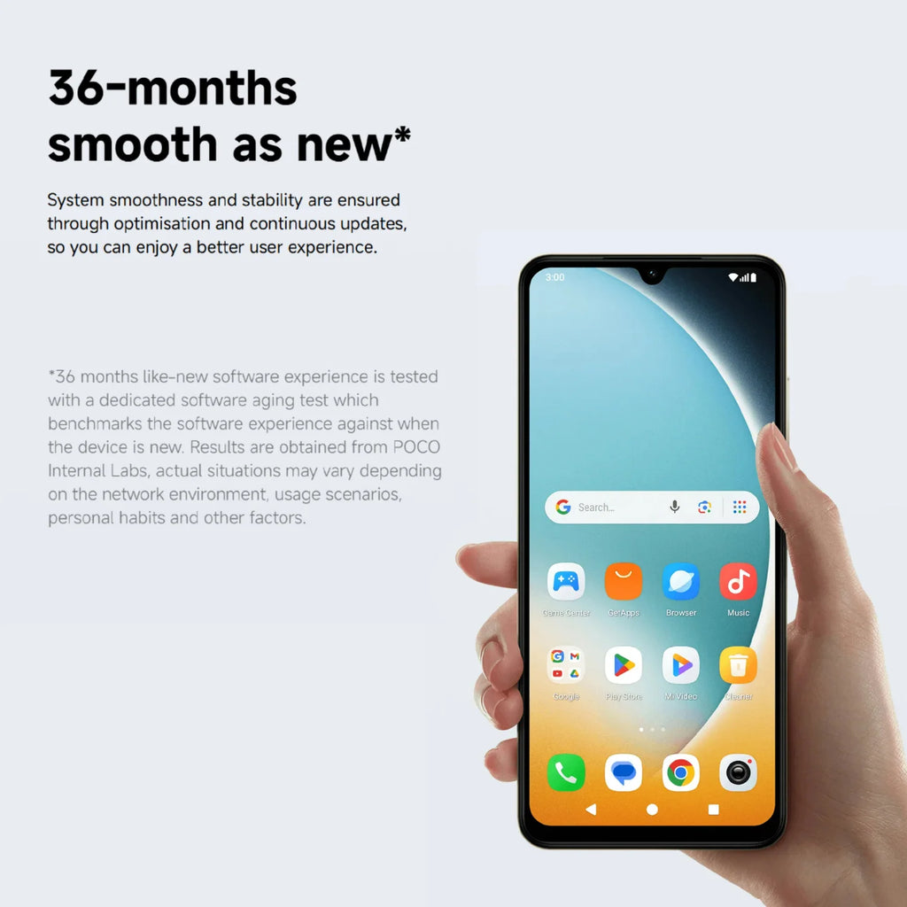 POCO C71 4G Smartphone: 6.88 Inch 120Hz Display, 32MP Camera AE Tidesmit