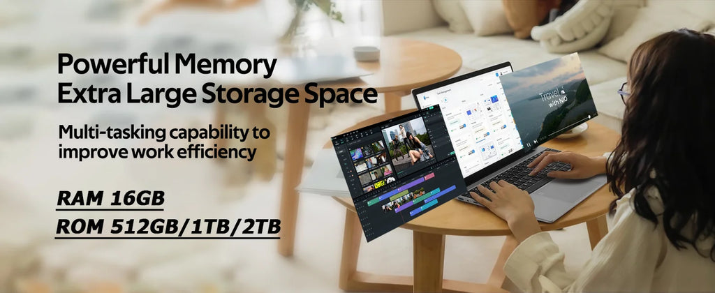 15.6' Windows 11 Laptop Computer Intel Core I9 9900 16GB RAM 1TB SSD Laptops Office Computer PC Fingerprint Unlock Notebook