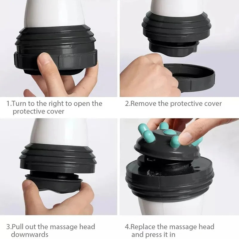 Electric Cellulite Massager | Infrared Body Slimmer - EU Plug Relaxation Treatment Tidesmit