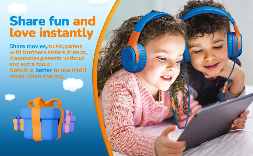 Gaming Headphones with Mic and Surround Sound - Comfortable Over-Ear Design Tidesmit