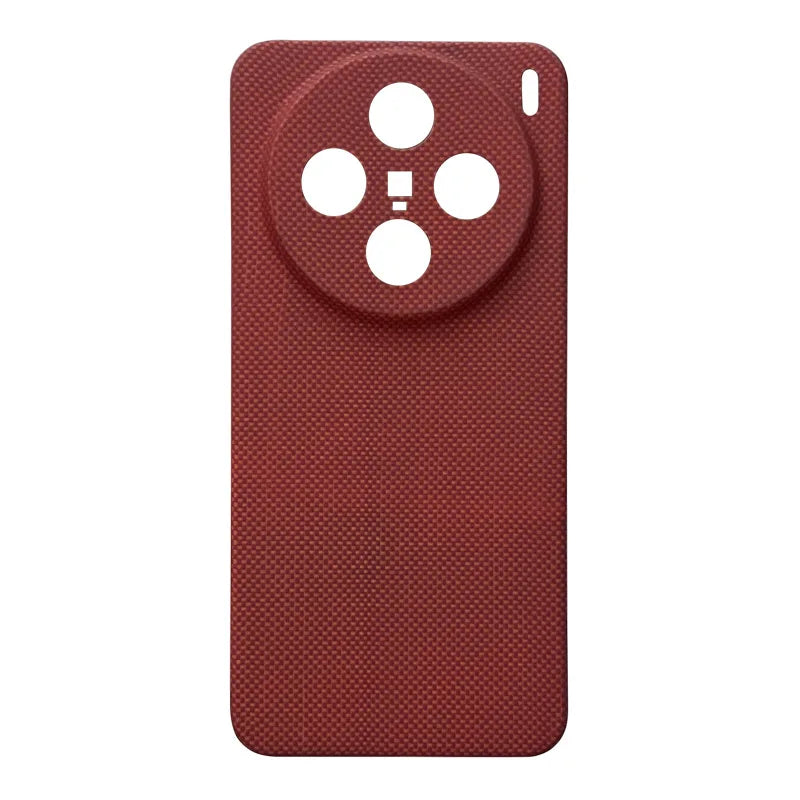 Vivo X200s Aramid Fiber Phone Case - Slim Military-Grade Protection 600D red A China Mainland vivo X200s Tidesmit