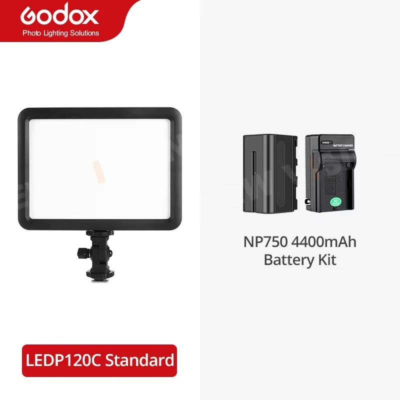 LED Video Light Panel | Adjustable Studio Lighting for Content Creation Kit 2 Tidesmit