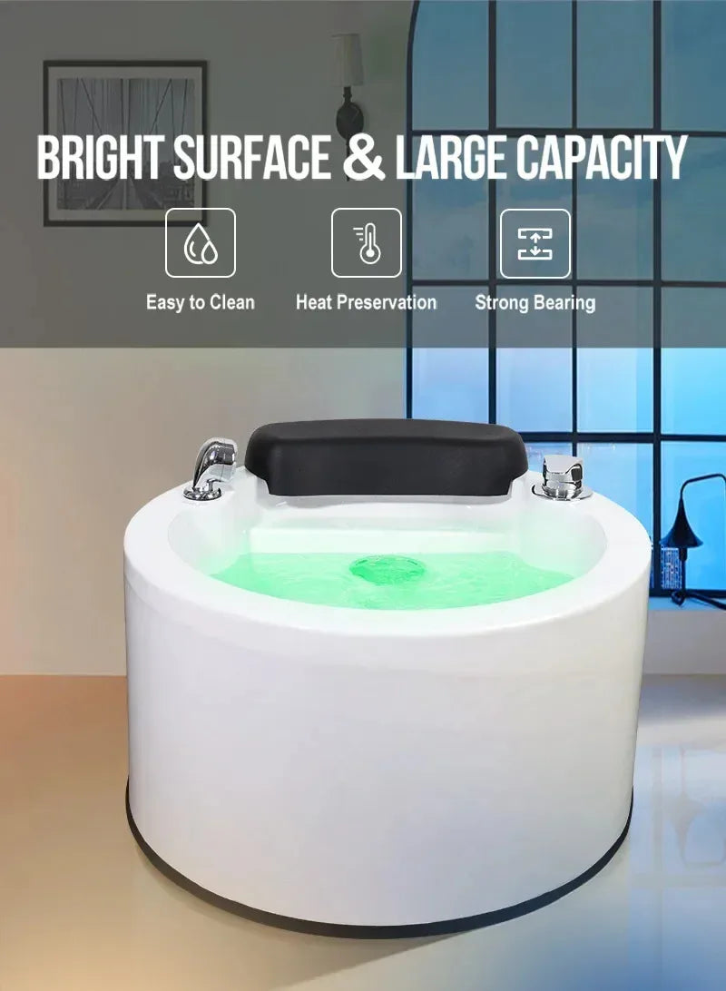 Electric Pedicure Spa Bowl | Surf Massage Foot Bath - 220V/110V Massage Chairs Tidesmit