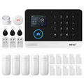4G WiFi Home Alarm System with Motion Sensors - Smart Security Kit 4G WiFi Kit F EU Plug Tidesmit