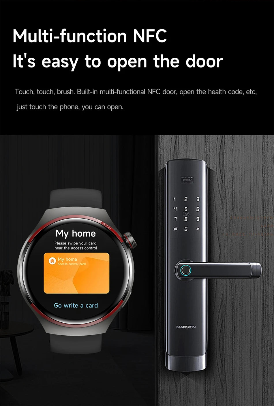 For WATCH 4 PRO Smart Watch Men Space Exploration Edition Bluetooth Call GPS NFC Heart Rate Sports SmartWatch 2026 New